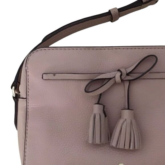 Kate Spade Pebbled Grain Leather Pale Pink Crossbody Bag - Picture 3 of 12